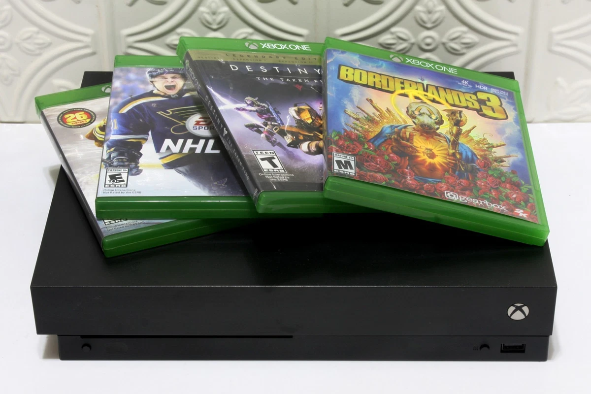 Las mejores ofertas en Microsoft Xbox One X consolas de