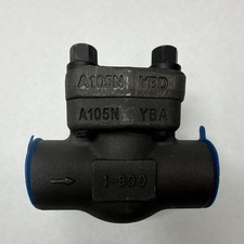 Sharpe 24834 1” Class 800 Piston Check Valve A105N Forged Steel NEW