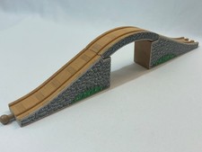 Wooden Grey Stone Bridge