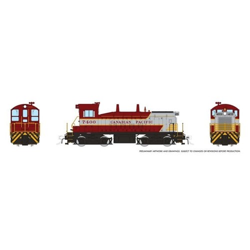 Locomotora Rapido 27574 escala HO CP Canadian Pacific EMD SW9 #7400 DCC/LokSound | Zustand: New