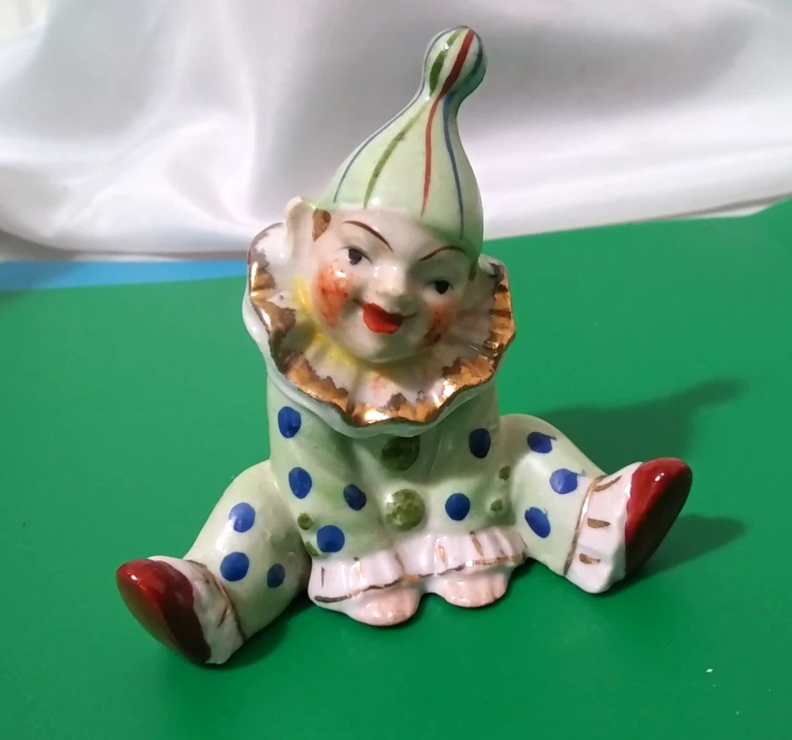 陶瓷小丑在收藏小丑和马戏团雕像| eBay