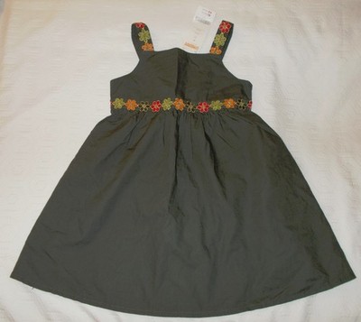 Gymboree girls Batik Summer Embroidered Flower Dress 3T 3 Cotton NWT
