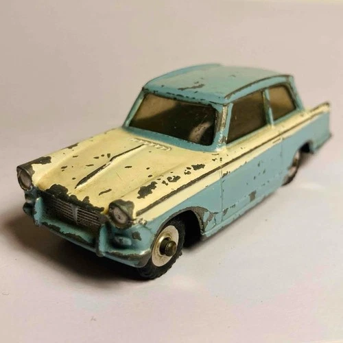 Dinky Toys #189 Triumph Herald Blue 2 Tone - Original Vintage (ref34)