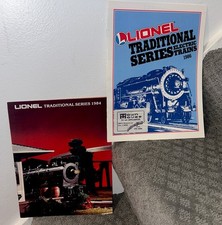 2-VINTAGE • NEW OLD STOCK• Lionel Trains Catalogs 1984/86 “ Awesome!”