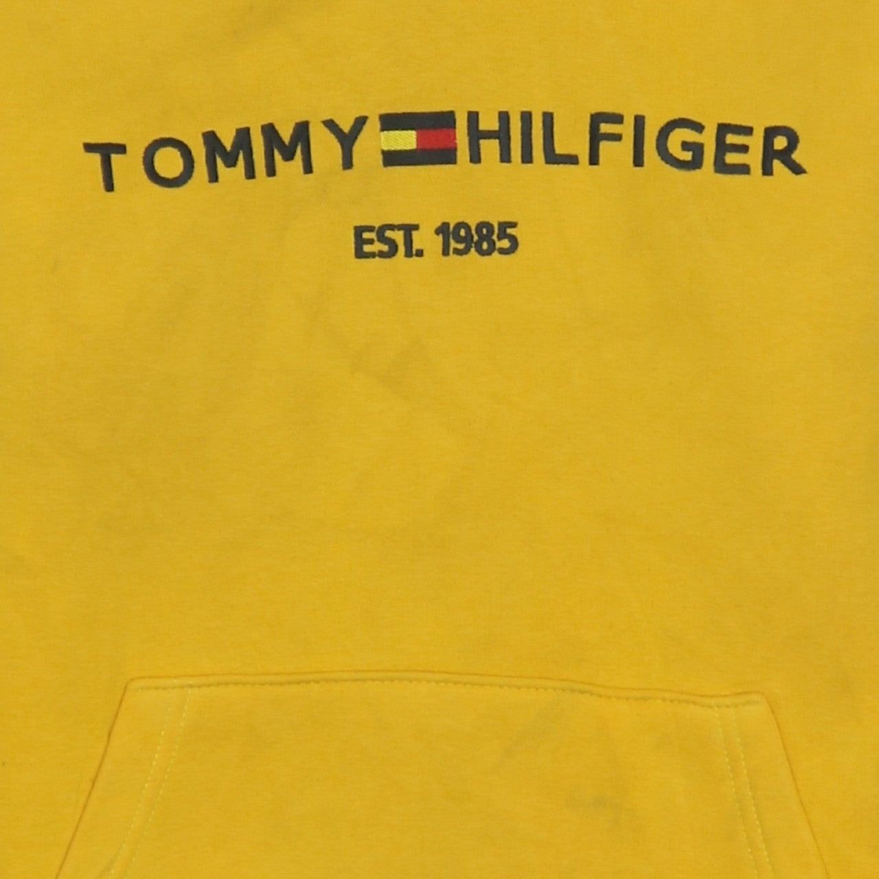 Tommy Hilfiger Yellow Hoodie Mens S image 4
