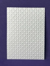 Diamond Grid Embossing Folder Textured Impressions Sizzix Stampin Up