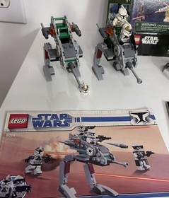 LEGO Star Wars Republic Army Lot 75002, 75035, 8014 With 3 Minifigures