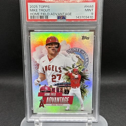 2025 Topps Series 1 - Home Field Advantage Mike Trout #HA-6