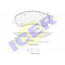 Kits de frein Ford TRANSIT CONNECT