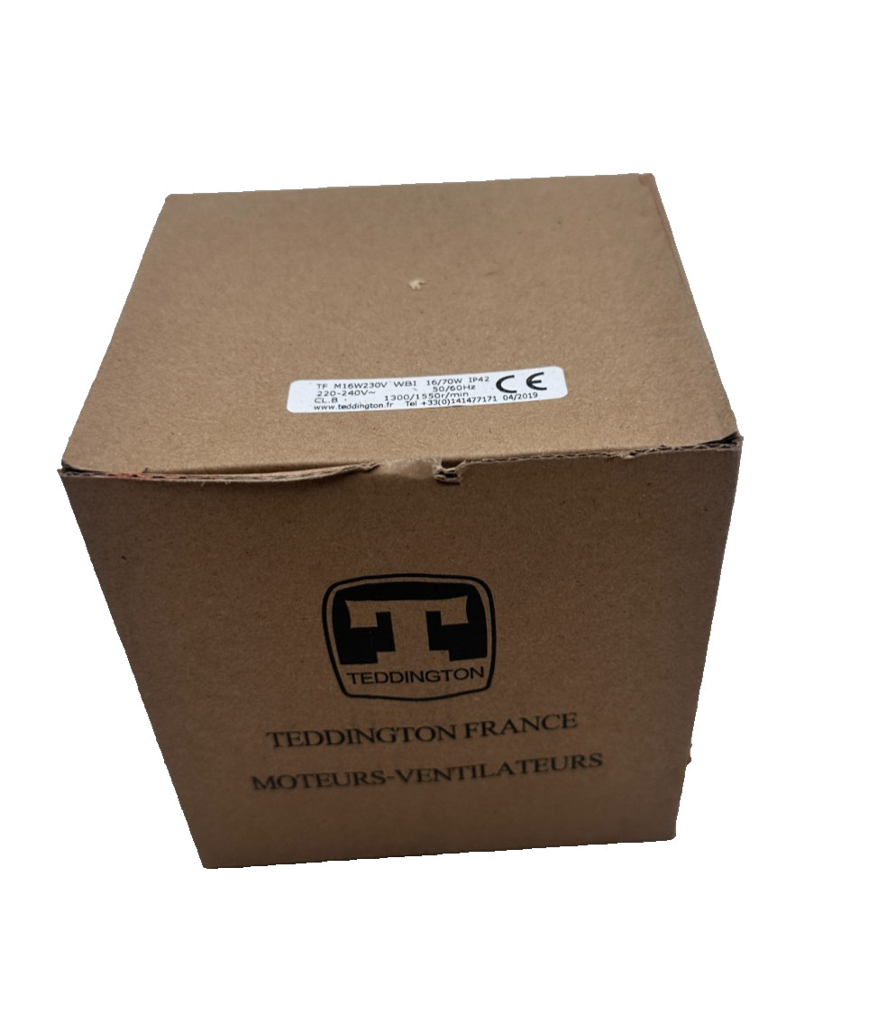 Moteur Teddington TF M16W230V anti surchauffe pour ventilateur