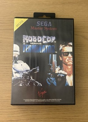 Robocop Versus the Terminator Sega Master System komplett mit Handbuch Sammler
