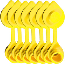 7 Pcs Yellow Plastic Gas Can Vent Caps - Fuel Can Vent Caps, Vent Caps for Gas C