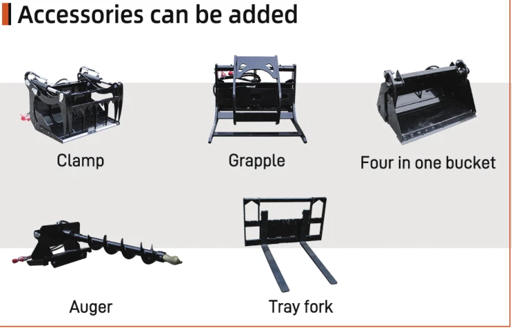 Minicargadora de orugas deslizante Pick-up, motor de gasolina B&S de 13,5 HP-RIDE-ON EPA Foto 3 de 4