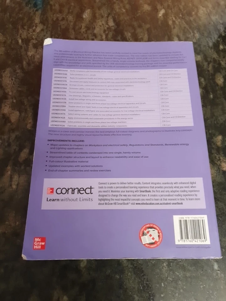 Electrical Wiring Practice v1 – Keith Pethebridge & Ian Neeson 8th Edition - image 2 of 4