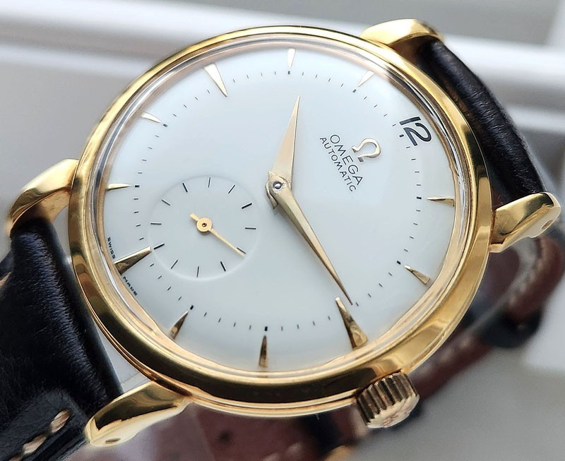 OMEGA AUTOMATIC BUMPER SECOND HAND 80 MICRONS WHI… - image 11