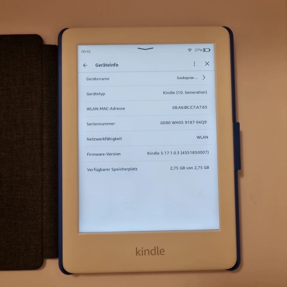 Amazon Kindle Paperwhite Gen. 10 J9G29R 10. Generation Schwarz - Bild 2 von 3