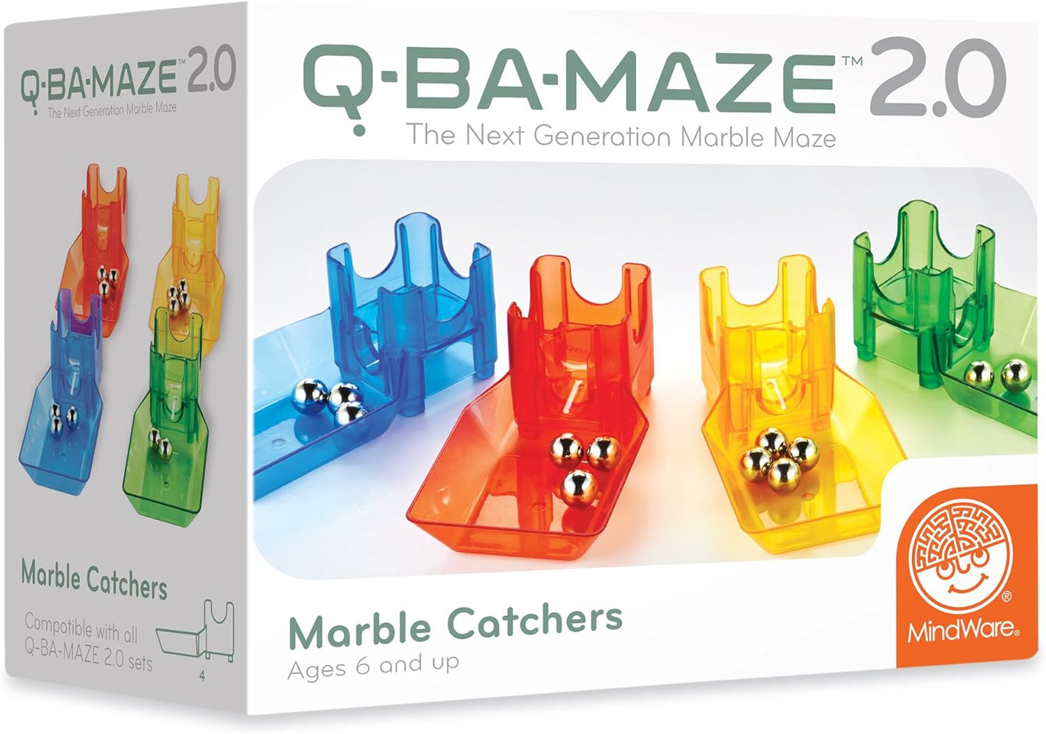 Mindware Q-BA-MAZE Marble Catcher  The Next Generation Marble Game