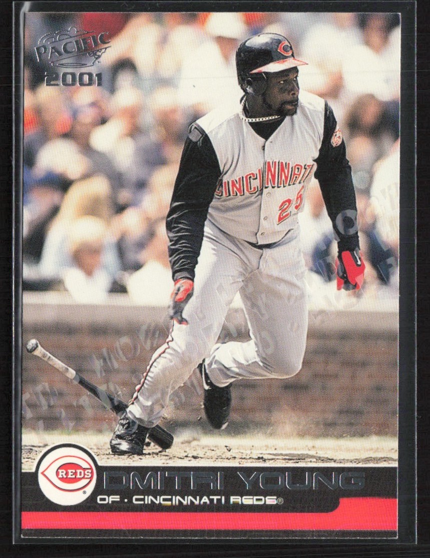 Dmitri Young 2001 Pacific Hobby LTD /70 #119 Cincinnati Reds