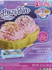 Easy Bake Freezy Bake Strawberry Ice Cream Refill Mix Hasbro