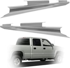 Slip on Rocker Panels Compatible with 1999-2007 Chevy Silverado GMC Sierra Crew