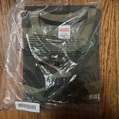 In Hand Supreme Target Tee Woodland Camo Size: XXL | eBay