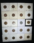 1912-1979D US LINCOLN CENT Set of 20 Assorted Carded Coins! Nice Mix! X6611
