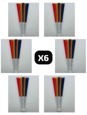 Pack of 6 Rainbow Foldable Hand Fan Rainbow Pride Flag Hand Fan Manual Fan