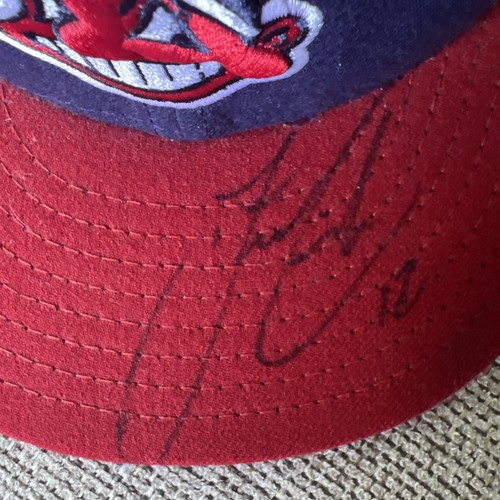 Francisco Lindor Autographed Indians Hat - Picture 5 of 5