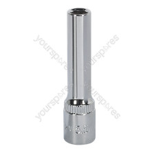 Image of Sealey Premier Fully Polished Deep Socket 1/4"Sq Drive 5.5mm