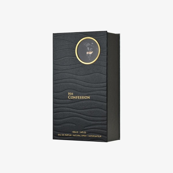 Lattafa HIS CONFESSION EDP Colonia para Hombre, 3.4oz(100ml) Larga Duración Producto de Belleza 3