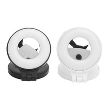 Phone Selfie Light With 1/4 Inch Screw Hole Magnetic Stepless Dimming 2500 To
