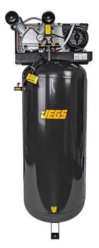 JEGS Air Compressor | 3 HP 120 Volt Single Phase | 60 Gallon Vertical ...