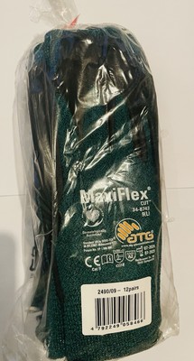 12 Paar Schnittschutzhandschuhe MaxiFlex  Cut  Größe L Strickbund *NEU & OVP