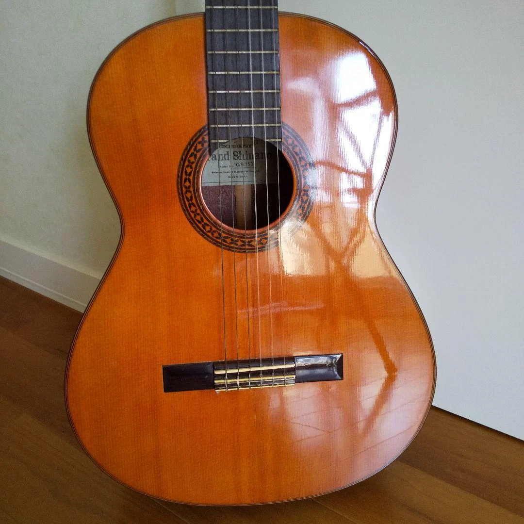 Classical Acoustic Guitar GRAND SHINANO GS150 Concert Natural Made in Japan