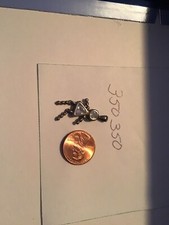 Sterling Clear Birthstone Girl - Charm Pendant