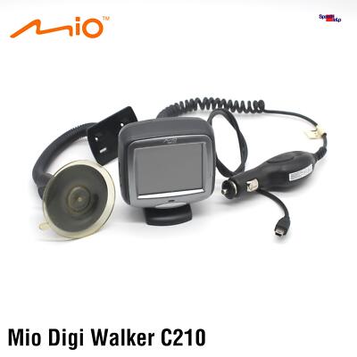 MIO DIGI WAKLER C210 GPS KFZ AUTO MOBILE SAT SATELLITEN NAVIGATION KARTE USB MAP