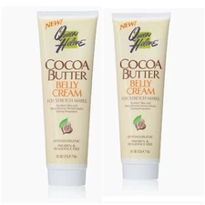 Queen Helene Cocoa Butter Belly Cream for stretch marks, 8 Ounce lot x 2 rare