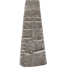 Vintage Elegant Fleur: Grey Scarf with Fleur de Lis Pattern