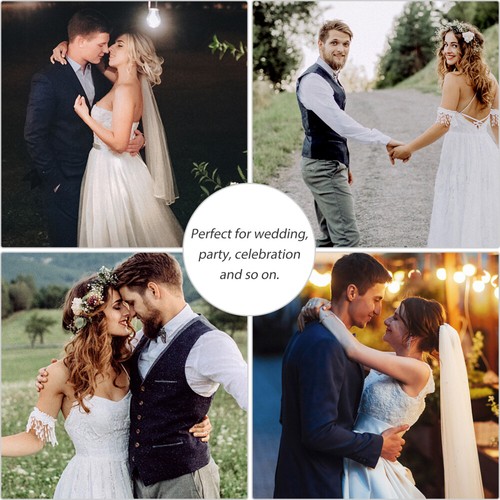 6 Pcs Hochzeitsauto-Dekorationsbogen Schleife Aus Glänzendem Papier - Afbeelding 11 van 12
