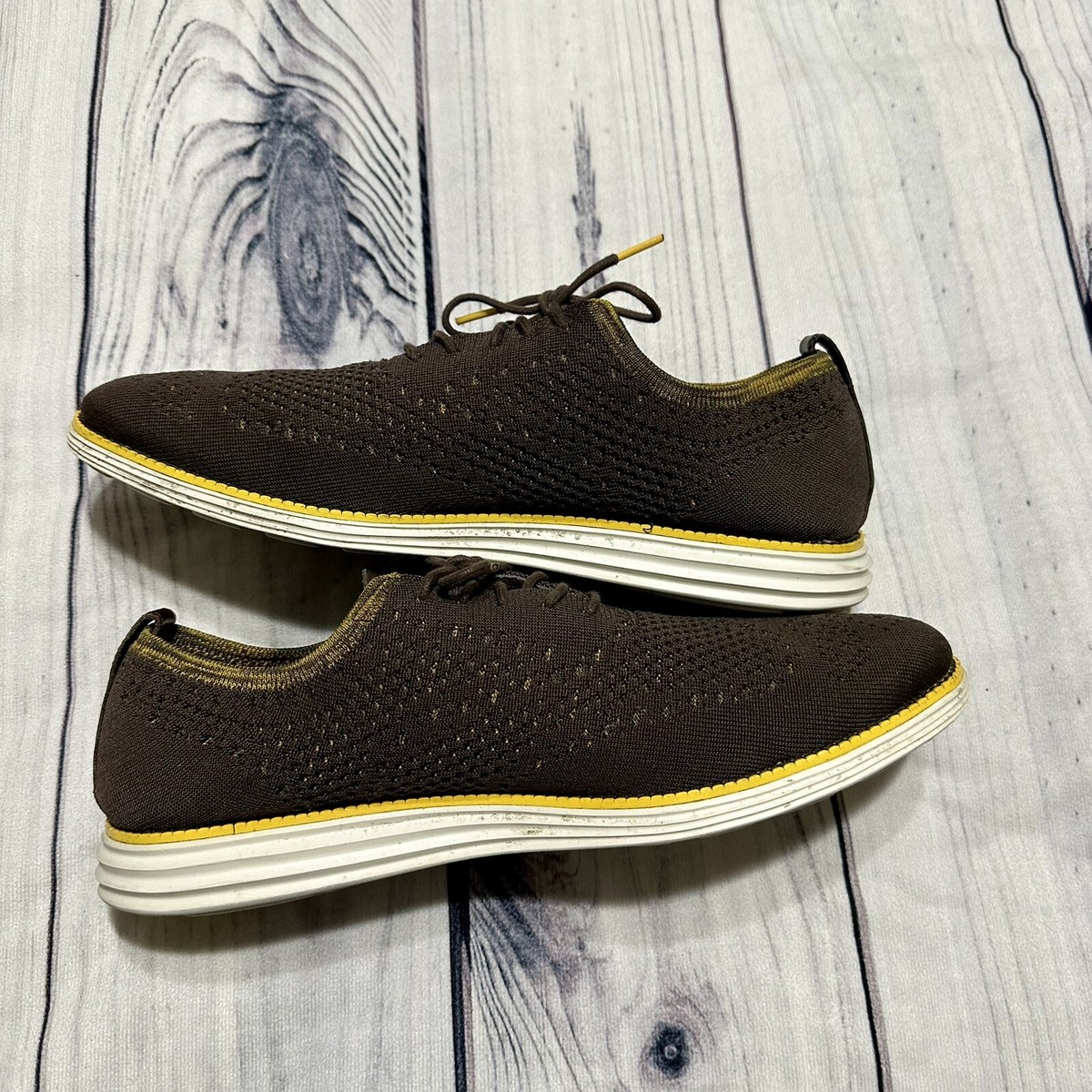 Cole Haan Shoes Men 13 M OriginalGrand Oxford Plain Toe Gray  display picture 2