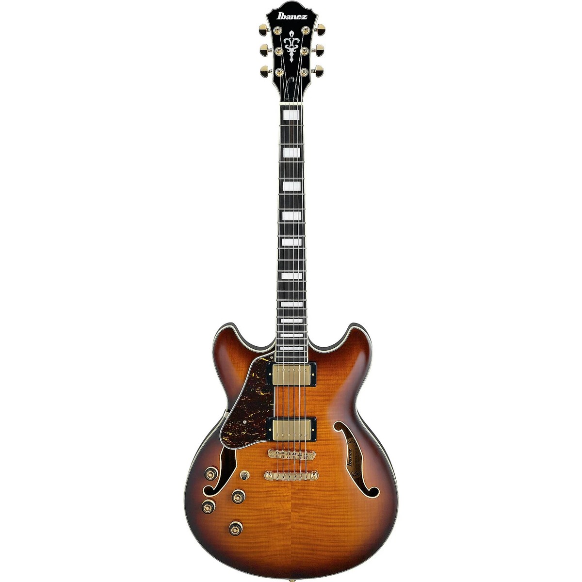 Ibanez AS93FMLVLS Semi-Hollow Body Electric Guitar, Left-Handed