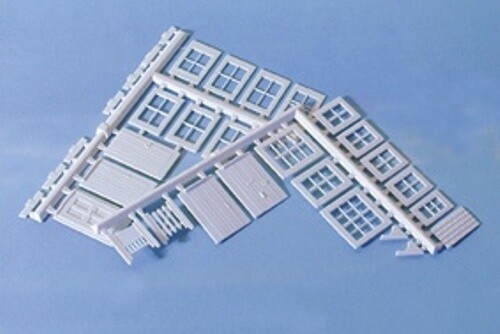 New Wills Scenic OO/HO Gauge Windows, Gates, Doors & Porch SS86 - Picture 2 of 2