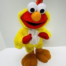 CHICKEN DANCE ELMO Sesame Street Fisher Price Dancing Plush Vintage 2001 WORKING