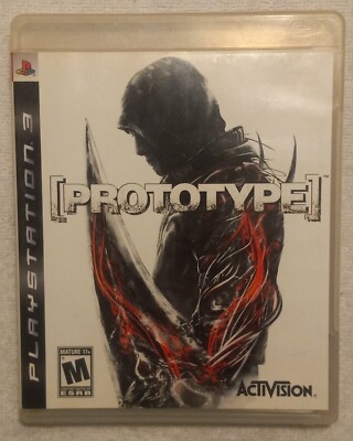 Prototype (Sony PlayStation 3, 2012) PS3 Video Game Case-Disc-Manual Tested 