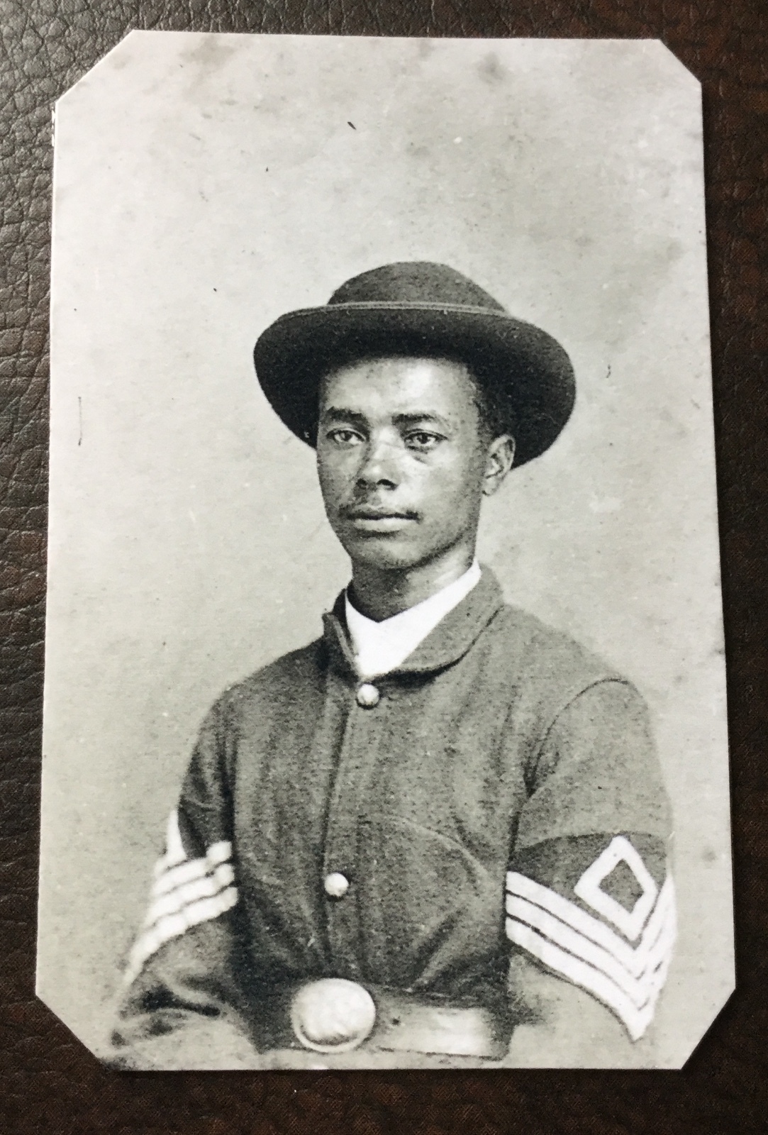 Civil War African American Union Soldier Tintype #C018RP