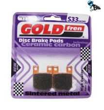 S33 Front Brake Pads For Derbi Atlantis 50 City 03-06