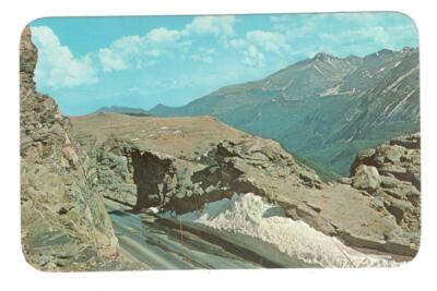 Long's Peak Rocky Mountain National Park Colorado Vtg Postcard AF74