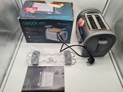 Cecotec Toaster  Edelsthal & Toast 25 Doppelschlitz Grau