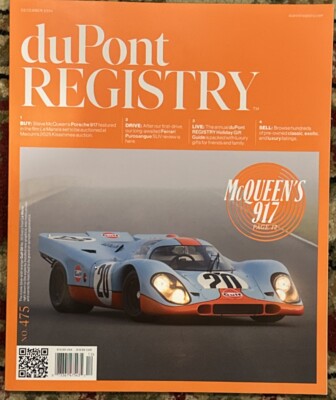 Dupont Registry Magazine December 2024 No 475 McQueen s 917