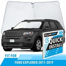 Front Auto Windshield Cover Car Windshield Sun Shade for 2011-2019 Ford Explorer